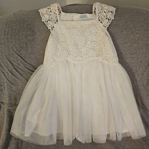 Bohemian White 4t dress